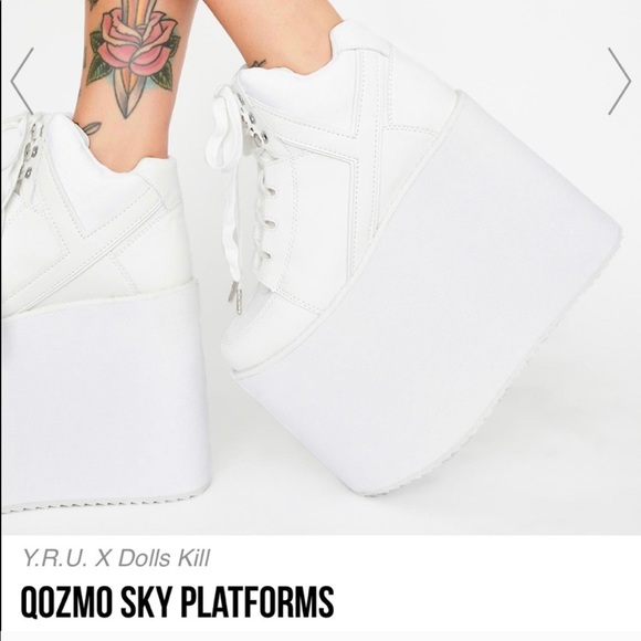 baby spice platform shoes